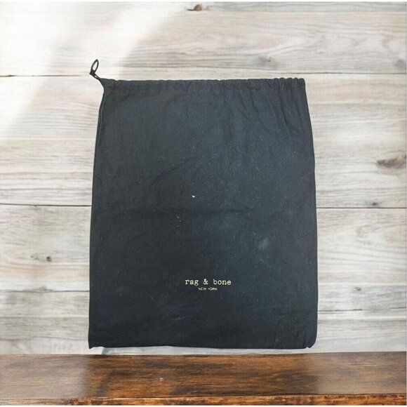 Rag & Bone NY Drawstring Dust Bag  Dustbag, Purse Handbag Shoes Storage 13”x15” - Picture 1 of 6